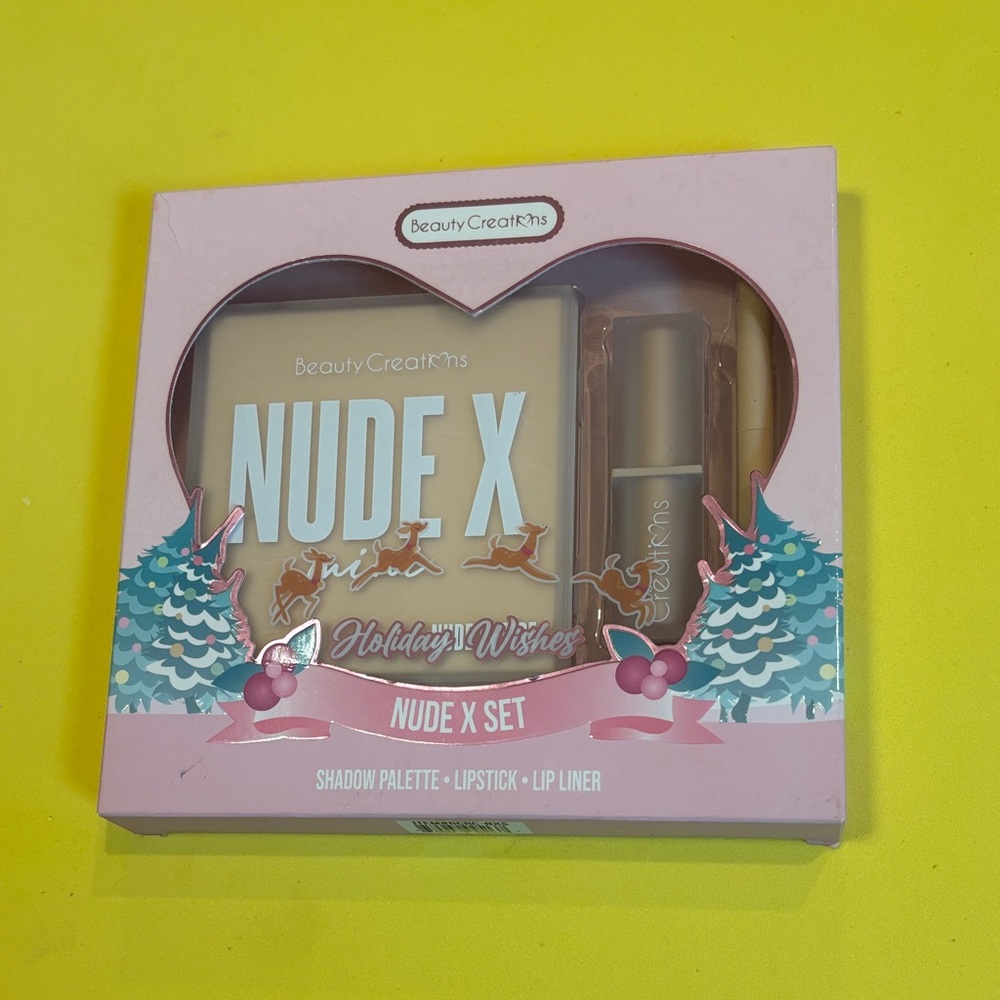 Beauty Creations Nude X Set - Pink and Cream